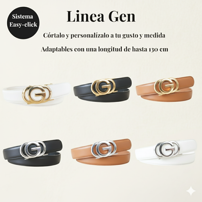 Cinturón BÉLTYCA: Automático de cuero Easy-click + Caja Premium de regalo